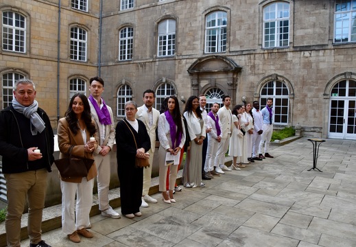 19 avril 2025, Vigile pascale à la cathédrale de Luxembourg, baptême de 14 adultes.