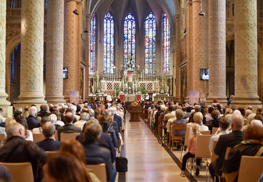 Danksagungsmass zu Éiere vum Poopst Franziskus
