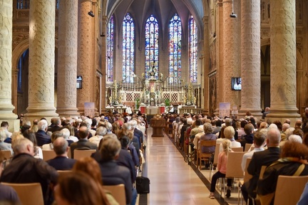 Danksagungsmass zu Éiere vum Poopst Franziskus