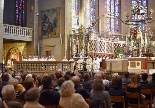 Danksagungsmass zu Éiere vum Poopst Franziskus