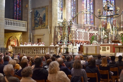 Danksagungsmass zu Éiere vum Poopst Franziskus