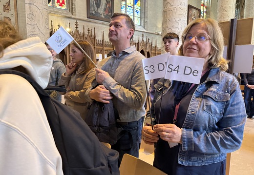 Messe pour les écoles européennes de Luxembourg 