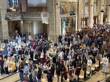 Messe pour les écoles européennes de Luxembourg 