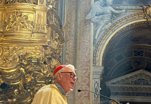 25 juin 2025, messe à Santa Maria in Vallicella, près des reliques de saint Philippe Néri
