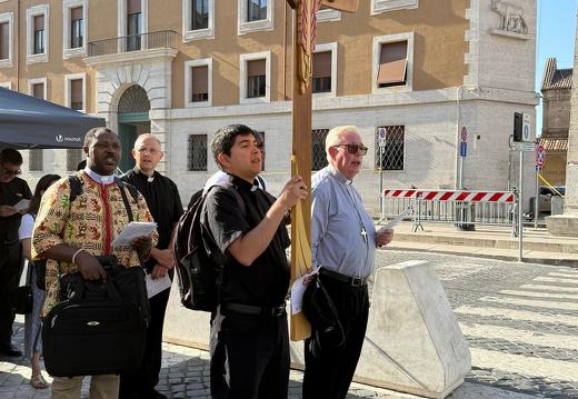 26 juin 2025, pèlerinage jubilaire à Saint-PIerre de Rome.
