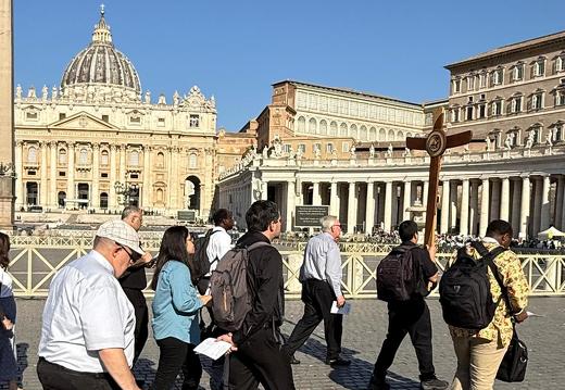 26 juin 2025, pèlerinage jubilaire à Saint-PIerre de Rome.