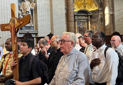 26 juin 2025, pèlerinage jubilaire à Saint-PIerre de Rome.