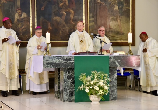 27 mai 2026, messe dans la chapelle du Centre Convict