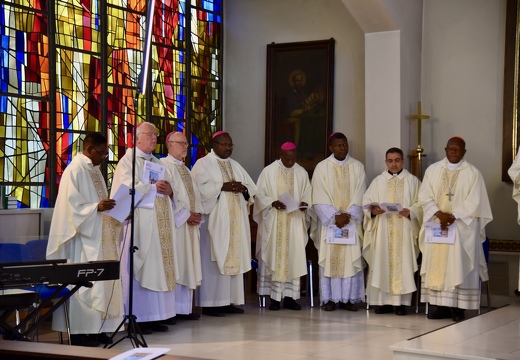 27 mai 2026, messe dans la chapelle du Centre Convict