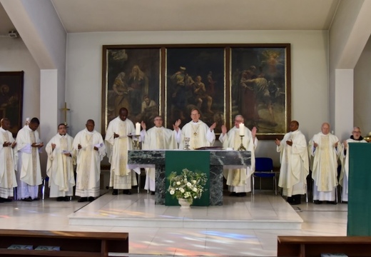27 mai 2026, messe dans la chapelle du Centre Convict