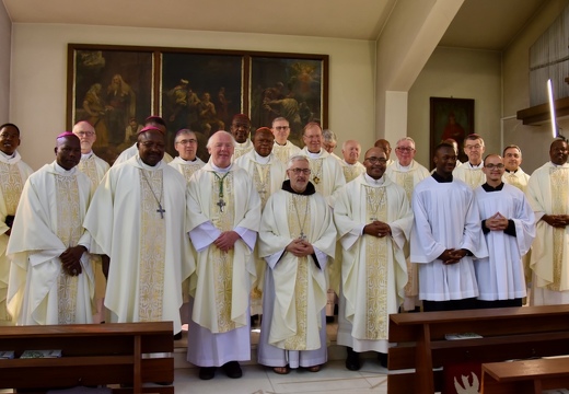 27 mai 2026, messe dans la chapelle du Centre Convict