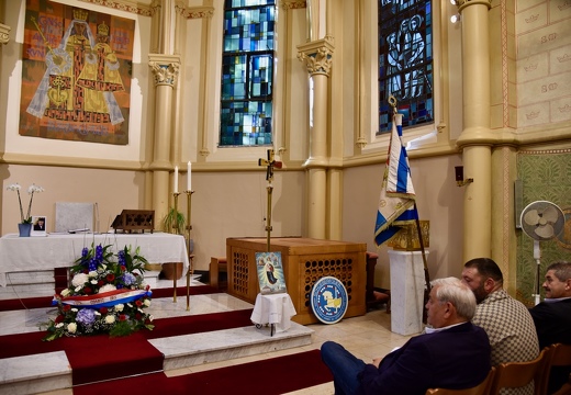 Messe des Forains dans la chapelle du Glacis et dépôt de gerbes au monument de Jean l'Aveugle, 4 septembre 2026