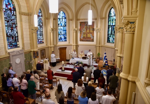 Messe des Forains dans la chapelle du Glacis et dépôt de gerbes au monument de Jean l'Aveugle, 4 septembre 2026