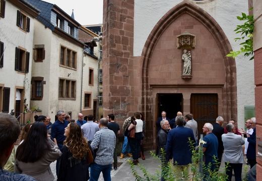 50e anniversaire de la Jungsodalen Veinen, messe à l'église des Trinitaires célébrée par le cardinal Jean-Claude Hollerich le 13 septembre 2026