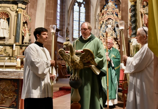 50e anniversaire de la Jungsodalen Veinen, messe à l'église des Trinitaires célébrée par le cardinal Jean-Claude Hollerich le 13 septembre 2026