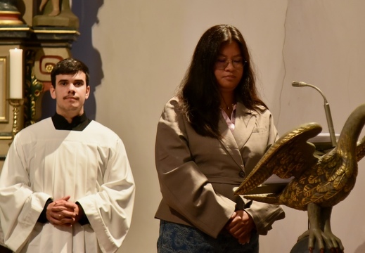 50e anniversaire de la Jungsodalen Veinen, messe à l'église des Trinitaires célébrée par le cardinal Jean-Claude Hollerich le 13 septembre 2026