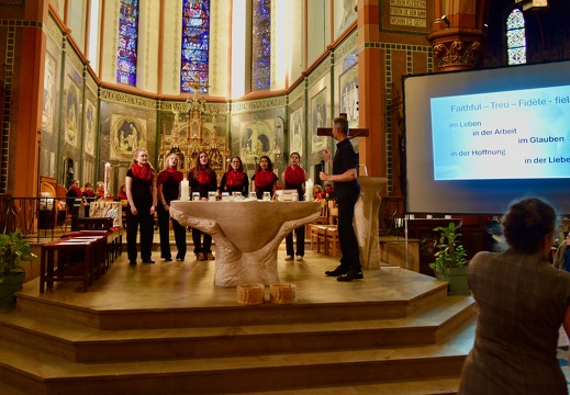 Messe de rentrée de la Pastorale des Jeunes-LuxYouth à l'église de Dudelange, le 26 septembre 2026.