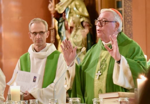Messe de rentrée de la Pastorale des Jeunes-LuxYouth à l'église de Dudelange, le 26 septembre 2026.