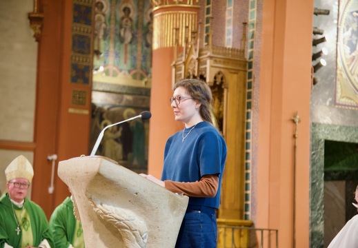 Messe de rentrée de la Pastorale des Jeunes-LuxYouth à l'église de Dudelange, le 26 septembre 2026.